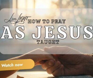 How to Pray Like Jesus Taught cover